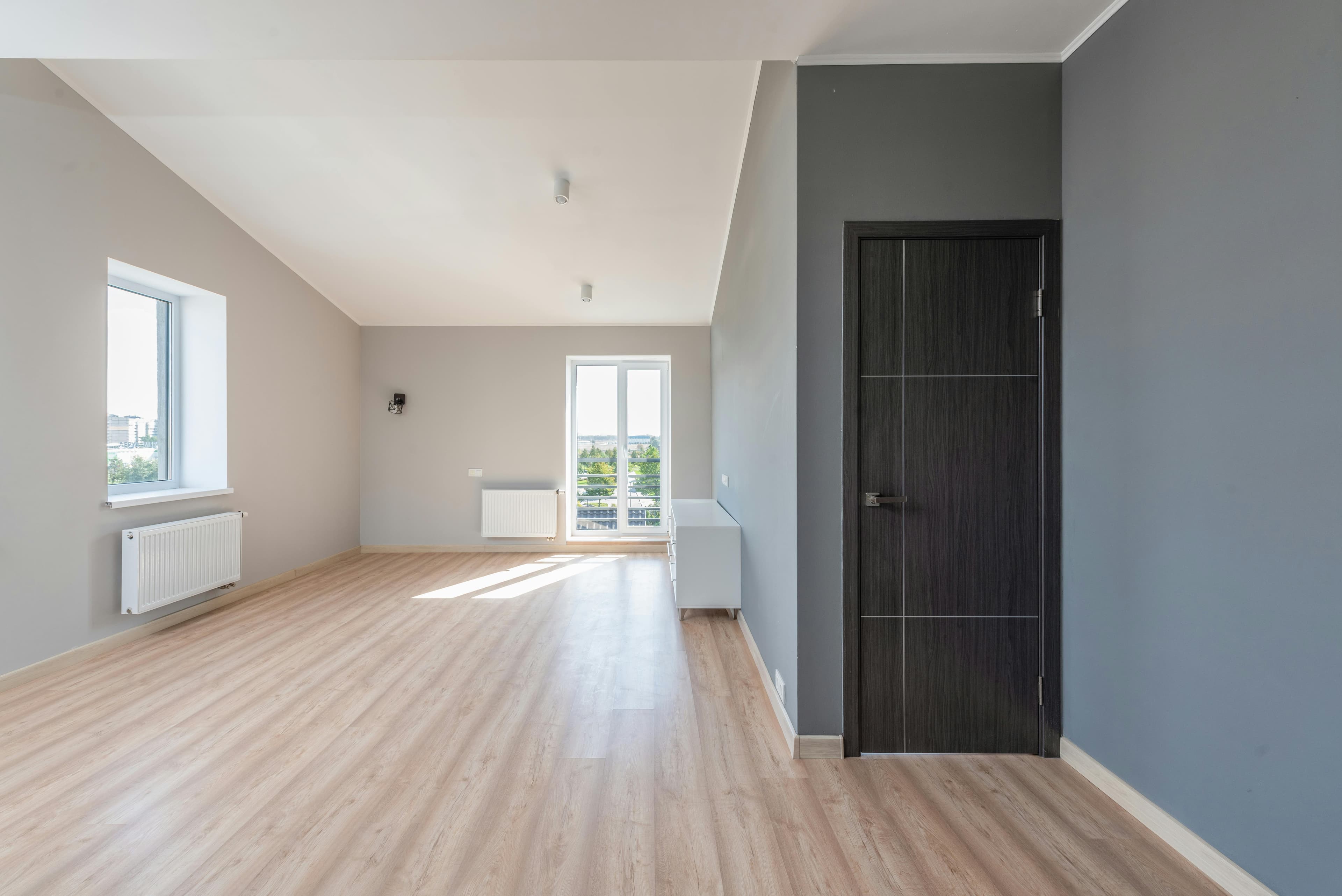 Interior painting completed in Baltimore home